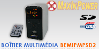 Test du botier multimdia Max In Power BEMIPMPSD2