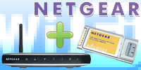 Test du routeur (WGT624v2) et de la carte PCMCIA (WG511T) Wifi Netgear